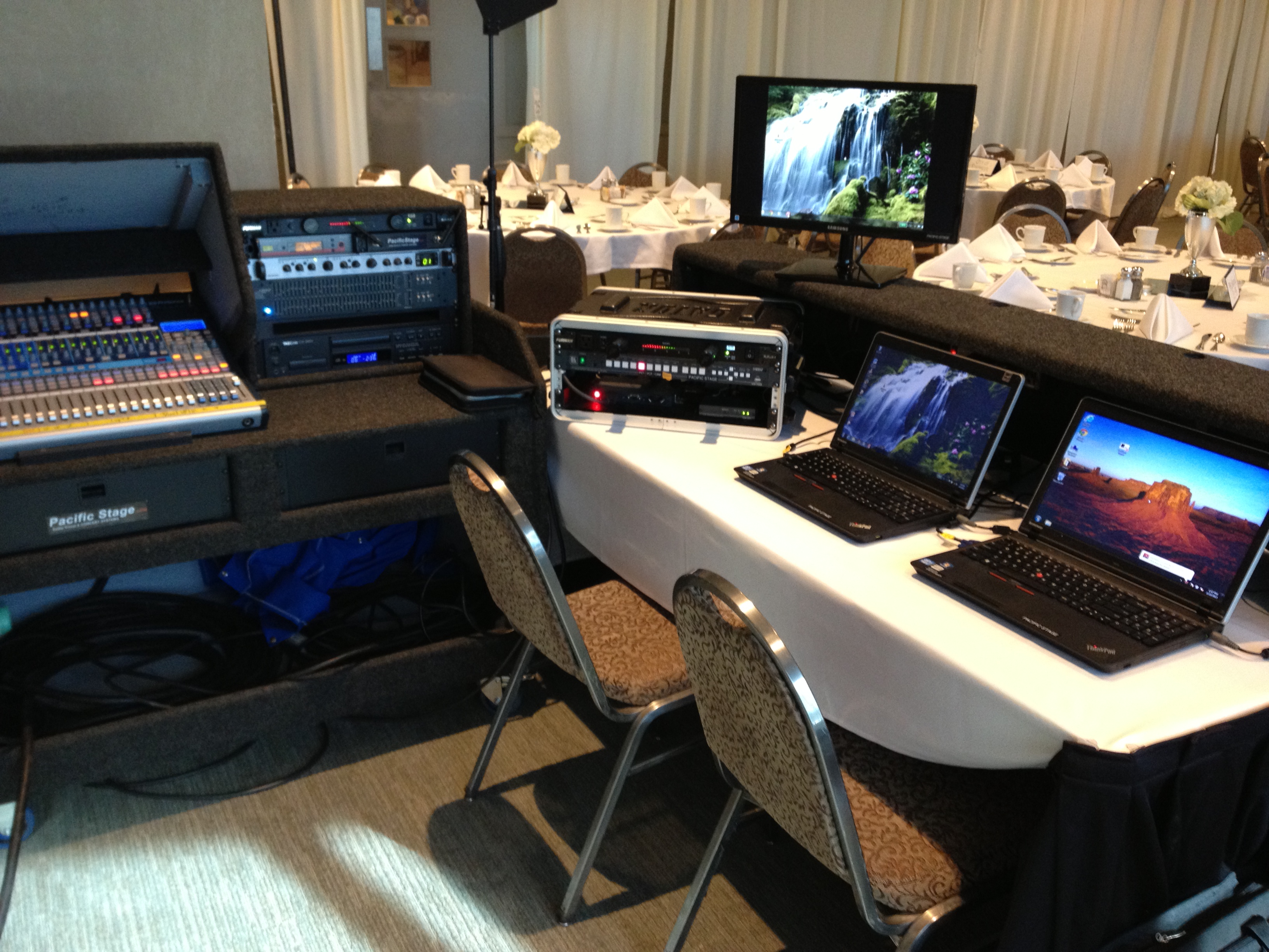 Pacific Stage FOH console